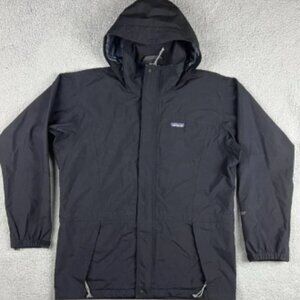 Patagonia Jacket Womens Large L Black Liquid Sky Windbreaker Gore-Tex Vintage